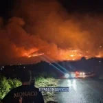 Μάχη με τις φλόγες σε Δυτική Αττική – Βοιωτία: Βελτιωμένη η εικόνα σε Ψάθα, Λούμπα