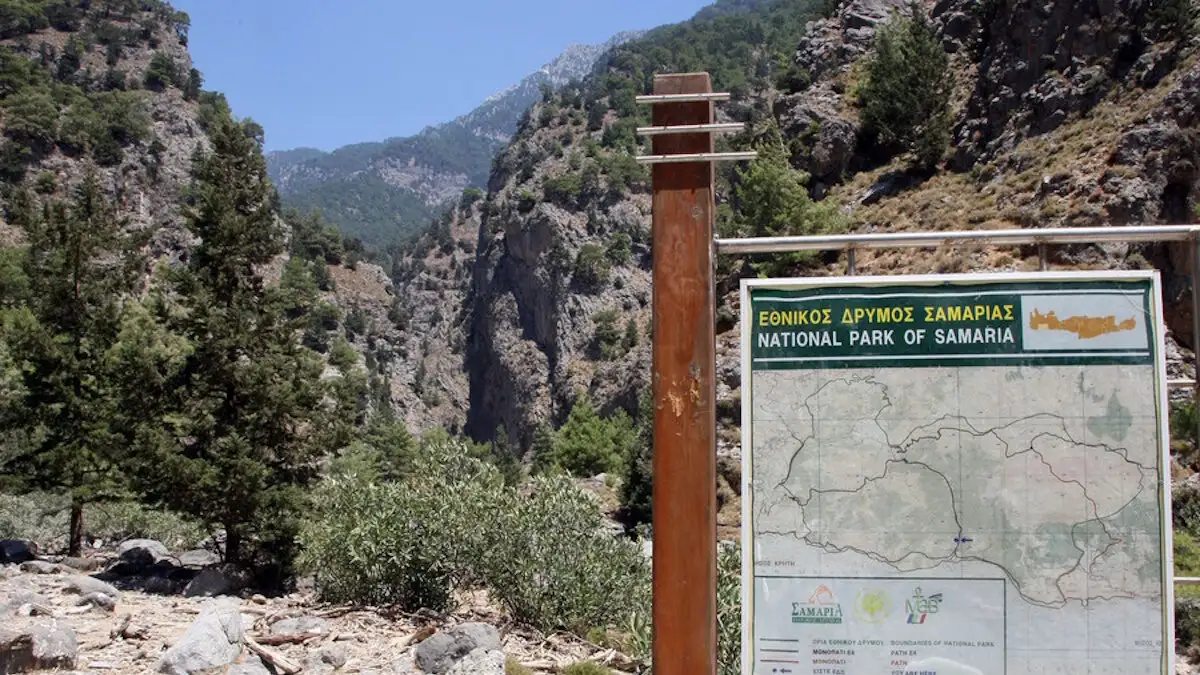 Κλειστό το Φαράγγι Σαμαριάς σήμερα και αύριο λόγω πρόβλεψης για βροχοπτώσεις
